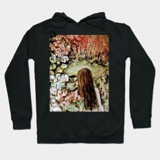 Girl by the Pond - 1 Hoodie